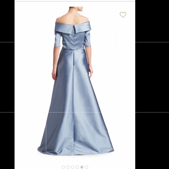 Teri Jon by Rickie Freeman Off the Shoulder dress - Picture 2 of 2